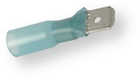 Cosse thermoseal mâle 2308 bleue 6,3 mm HQ KB 100 (par 1)