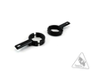 Support éclairage DENALI tubes de fourche Ø39-49mm noir