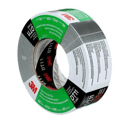 Chimie - Chimie divers - Ruban adhésif en toile pour usage intensif, DT11, argent 48mm x 54,8M