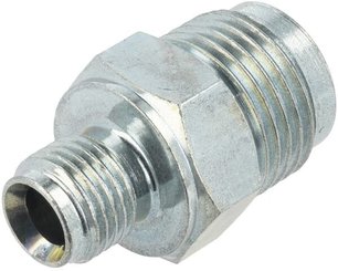 Pièces agricoles - Hydraulique - Coupleur à visser mâle laiton ø 1/4 mâle mâle