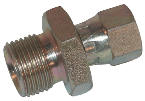 Pièces agricoles - Hydraulique - Adaptateur 1/8" BSPx7/16" JIC