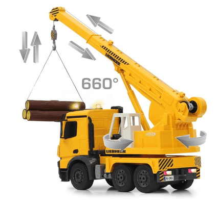 Loisirs - Jouets - Grue lourde Mercedes-Benz Arocs Liebherr 1:20 2,4 GHz
