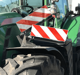 Pièces agricoles - Eclairage - Support de montage inclinable et angle de pivotement pour surfaces inclinées, changement rapide