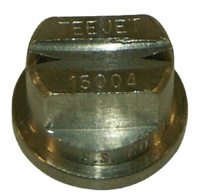 Pièces agricoles - Pièce Pulvérisateur - Buse à double jets TQ 150° 04 argent acier inoxydable TeeJet