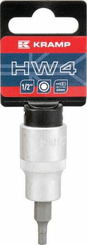 Outils - Outils divers - Douille de tournevis 1/2" Hex 4 mm