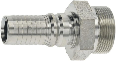 Pièces agricoles - Hydraulique - Raccord à sertir 4SH-DN25-30S-M42x2,0
