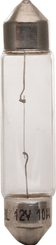 Pièces agricoles - Eclairage - Ampoule C10W 12V 10W SV8.5 Kramp