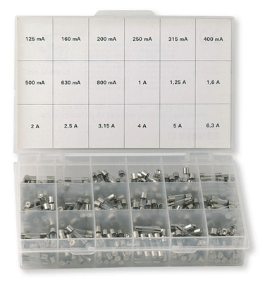 Boulonnerie, quincaillerie - Meubles, rangements - COFFRET 360 FUSIBLES VERRE