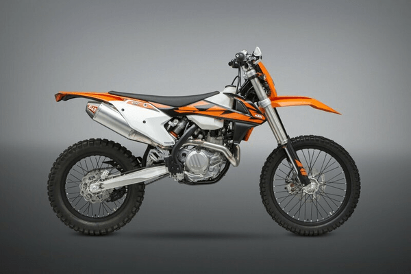 Pièces Quad & Motos - Pièces communes - Silencieux YOSHIMURA RS-4 Signature Series aluminium/casquette carbone KTM/Husqvarna