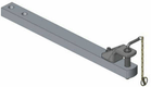 Barre d'attelage 90x50 L905mm Cat. 2 Ø31,5mm ISO 6489-3