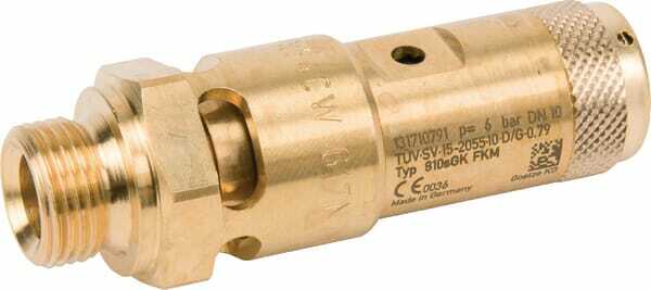 Pièces agricoles - Pièce pneumatique - Soupape séc. 3/8"CE 6 bar