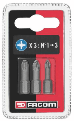 Outils - Outils divers - Lot de 3 embouts 25mm pz