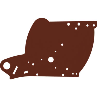 Pièces agricoles - Pièce divers - Bride peinte en feuille