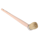 Brosse avec manche, poils de porc blancs 35