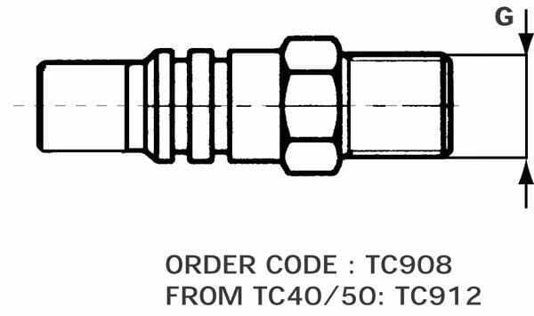 Pièces agricoles - Hydraulique - Verin telescopique+rotule