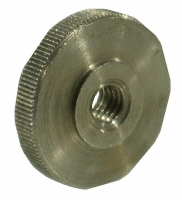 Pièces agricoles - Fasteners - Écrou crénelé M6 noir