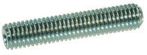 Vis sans tête M5x10 45H zinqué