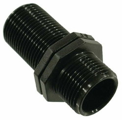 Pièces agricoles - Pièce Pulvérisateur - Embout double M/M 1"
