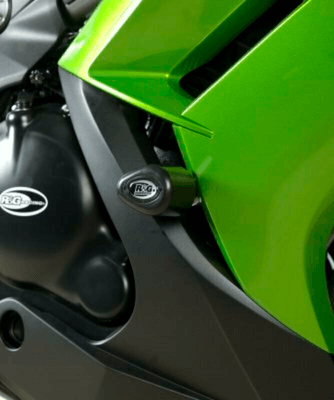 Pièces Quad & Motos - Equipement véhicule - Tampons de protection R&G RACING Aero noir Kawasaki ER6-F