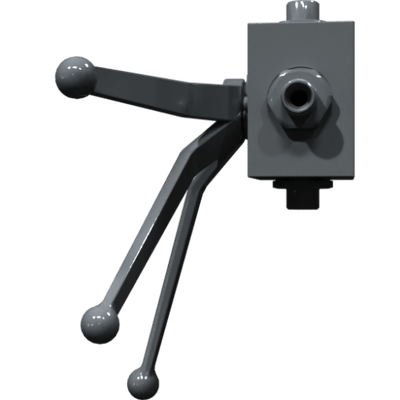 Pièces agricoles - Pièce divers - Vanne à bille 4/3 voies 4KH DN10 12L