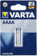 Piles AAAA VARTA (x2)