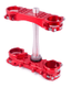 Té de fourche XTRIG ROCS Tech Offset 22mm rouge Honda CRF