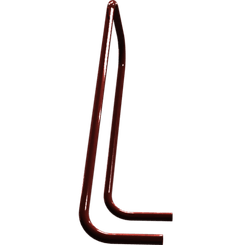 Pièces agricoles - Pièce divers - main courante droite soudée -peinte-