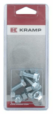 Pièces agricoles - Fasteners - Écrou et boulon M8 x 20mm (6)