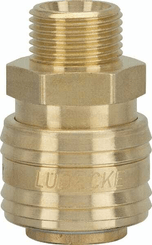 Pièces agricoles - Pièce pneumatique - Raccord rapide 3/8", mâle