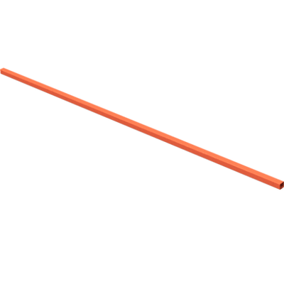 Pièces agricoles - Pièce divers - tube de support 35x35x3x2495 -peint-