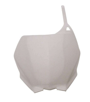 Pièces Quad & Motos - Plastiques - Plaque numéro frontale UFO blanc Yamaha YZ125/250