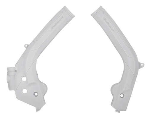 Pièces Quad & Motos - Equipement véhicule - Protection de cadre POLISPORT blanc KTM/Husqvarna