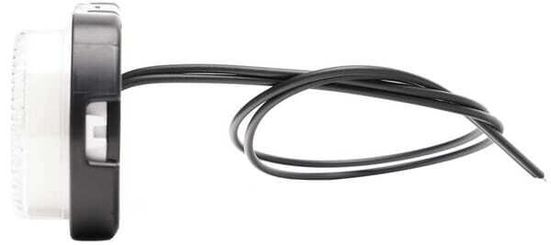 Pièces agricoles - Eclairage - Feu de position LED, blanc, rectangulaire, 12-24V, 133.8x53x25mm, "SAFETY LINE", Kramp