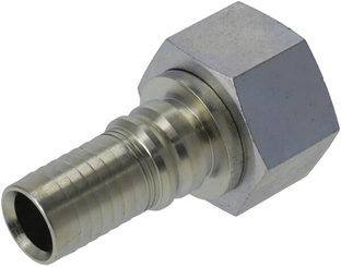 Pièces agricoles - Hydraulique - Raccord à sertir 4SH-DN25-1,5/8" UNF