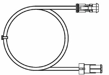 Pièces agricoles - Eclairage - Câble Superseal DT à AMP 1,5 m