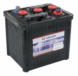 Pièces agricoles - Eclairage - Batterie 6V 84Ah 390A Kramp