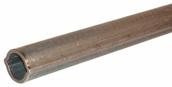 Pièces agricoles - Transmission - Tube profilé citron Ooa Ø ext. : 31x23,5 mm L : 0,8 m Walterscheid