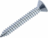 Vis auto-perforante 6.3x45mm PZ3, DIN 7982C Kramp