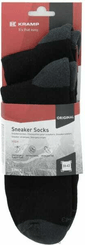 Vêtements et protections - Vêtement  - Chaussettes de sport hautes UK: 6-8 (39-43) noires, 2 paires