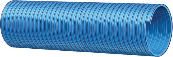 Pièces agricoles - Hydraulique - Tuyau PVC bleu/rouge 4" 30m