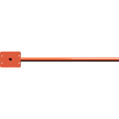 Pièces agricoles - Pièce divers - Tube support de plaque signa avec faux