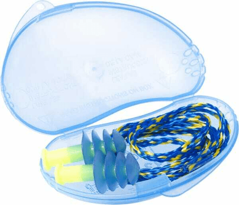 Vêtements et protections - Equipement - Bouchons d'oreille, bleu Fusion avec bandeau