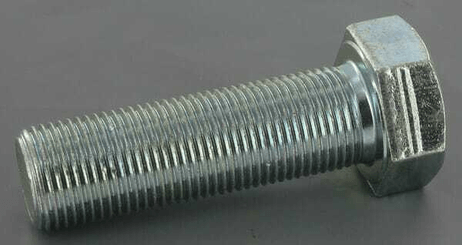 Pièces agricoles - Fasteners - Boulon hexagonal entièrement fileté 3/4x2"1/2 UNF 8.8 zingu