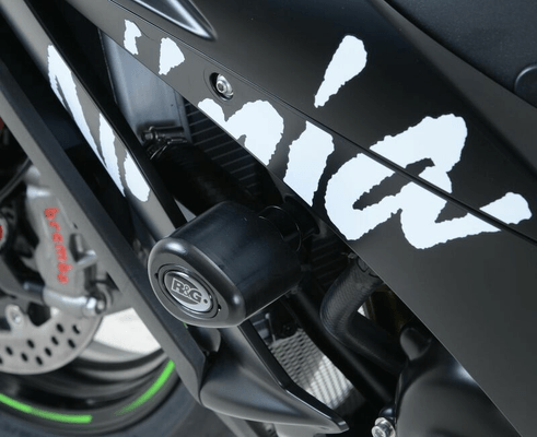 Pièces Quad & Motos - Equipement véhicule - Kit tampons de protection R&G RACING Aero noir Kawasaki ZX-R10