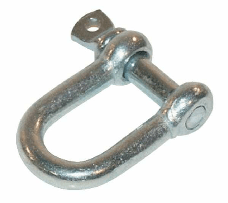 Pièces agricoles - Fasteners - Manille en D 30 mm zingué