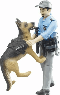 Loisirs - Jouets - Policier avec chien