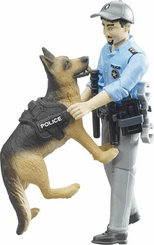Loisirs - Jouets - Policier avec chien
