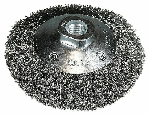 Outils - Outils divers - Brosse conique 100mm M14 0,3 ondulé
