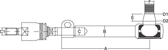 Pièces agricoles - Moissonneuses - Ball joint