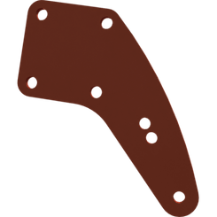 Pièces agricoles - Pièce divers - support peint KUBOTA